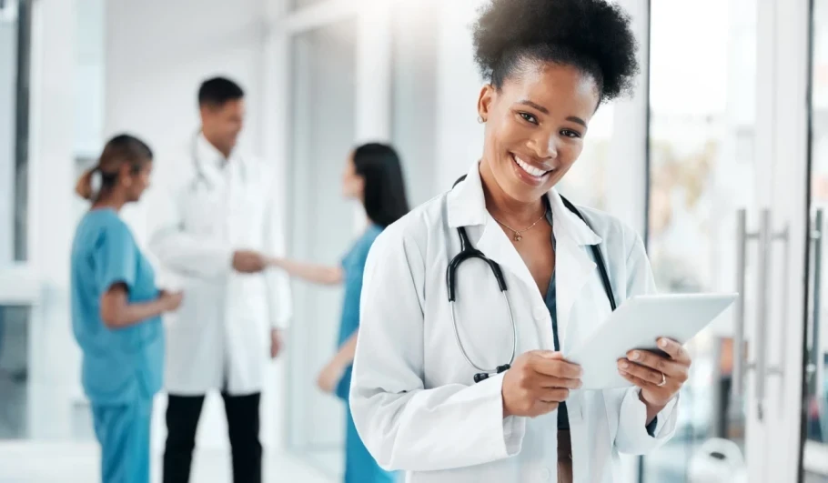 email portrait and black woman with tablet for he 2023 11 27 05 37 06 utc